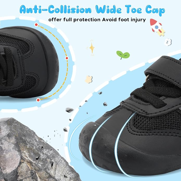 Scurtain Baby Shoes Boy Girl First Walking Shoe Infant Crib Breathable Sneakers - Image 2