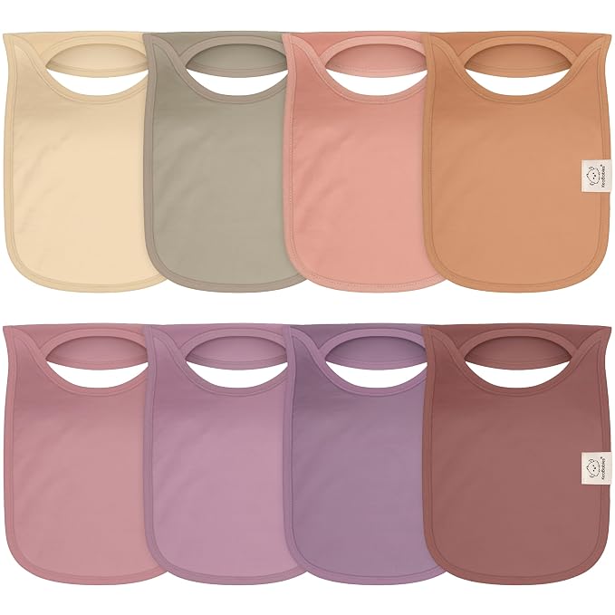 8-Pack Baby Bibs for Boys, Girls by KeaBabies