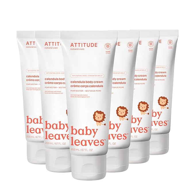 ATTITUDE Body Cream for Baby, EWG Verified, Made by ATTITUDE