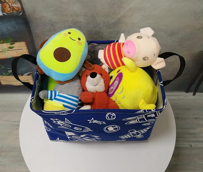Rectangle Kids Gift Storage Basket Shelf Storage Basket Organizer Box Clothes - Image 4