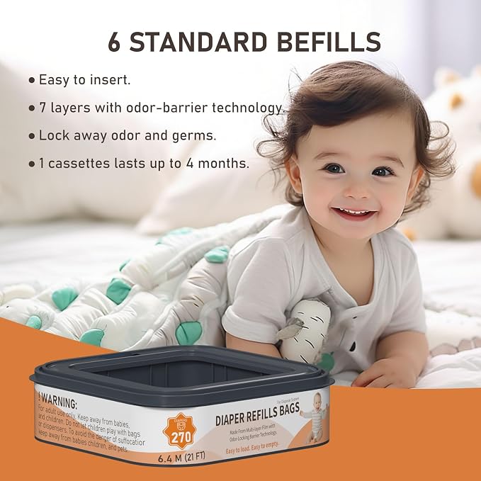 Standard Square Refills Disposal Bags Refill Compatible - Image 4