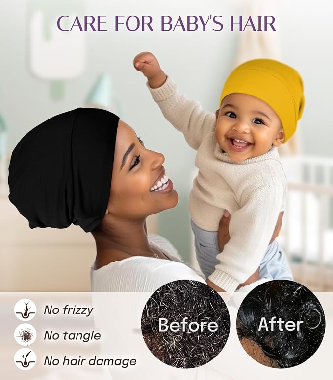 OLESILK Silk Baby Bonnet for 0-6 Months - Image 3