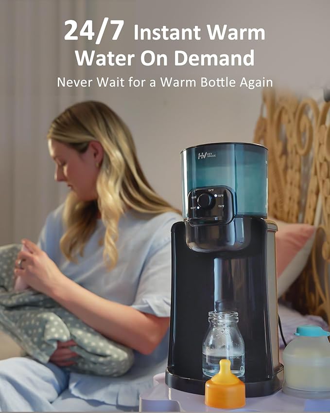 Water Warmer, HEYVALUE Baby Bottle Warmer, Formula Maker - Image 2