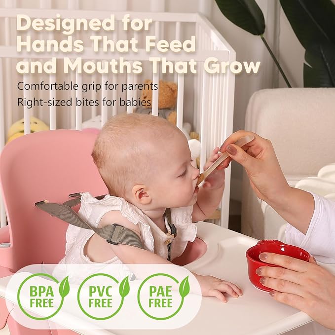 Silicone Baby Spoons 2-Pack - Image 2