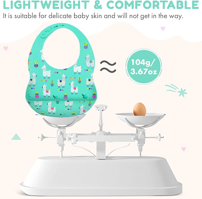 BPA-Free Silicone Baby Bibs - Image 7