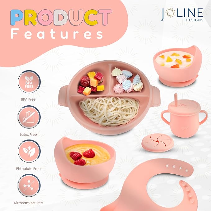 Silicone Baby Feeding Set - Image 4