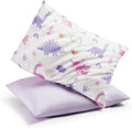 TILLYOU Toddler Pillowcases 13 x 18 Travel Pillow Case 2 Pack, Kids Pillowcases by TILLYOU