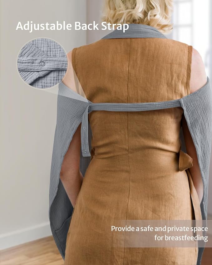 Blissful Diary Muslin Nursing Cover - Image 7