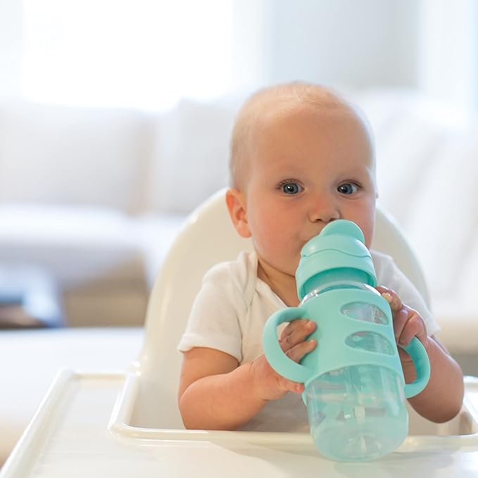 Dr. Brown's Milestones Wide-Neck Sippy Straw Bottle - Image 7