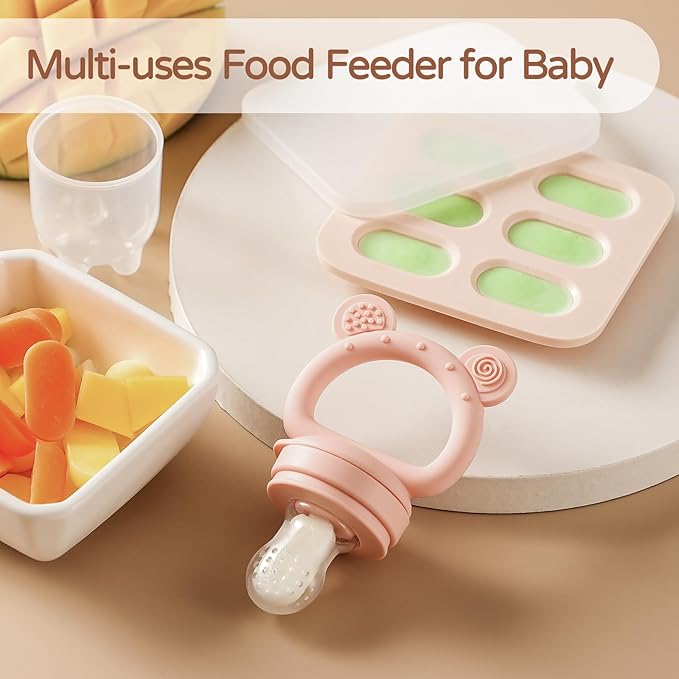 2 Pack Silicone Baby Fruit Feeder - Image 4
