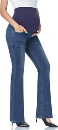 GLAMIX Women's Stretch Maternity Bootcut Jeans by GLAMIX