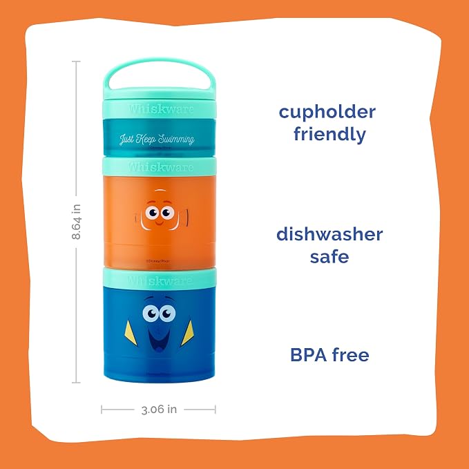 Whiskware Disney Pixar Stackable Snack Containers - Image 2