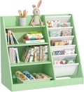Kids Bookshelf Toddler Bookcase Children Book Rack Baby Toy Storage Organizer by HedoAjim