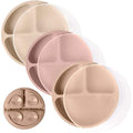 WeeSprout Suction Plates with Lids by WeeSprout