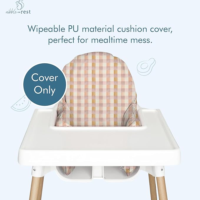 Nibble and Rest IKEA Highchair Cushion Cover - Image 2