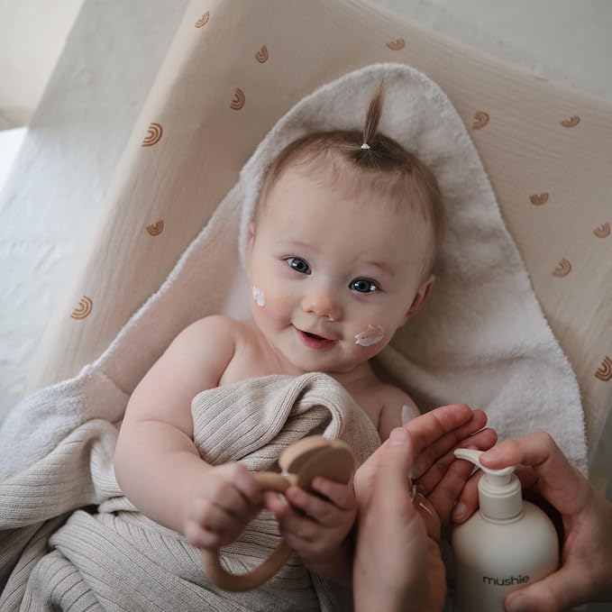 mushie Baby Organic Body Lotion | Moisturize, and Hydrates Dry Skin | Made in - Image 4