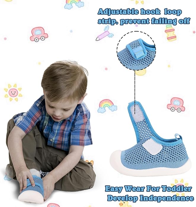 Baby First-Walking Shoes 1-4 Years Kid Shoes Trainers Toddler Infant Boys Girls - Image 3