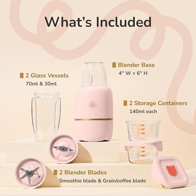 Bubble Blender, Baby Food Maker & Puree Blender - Image 6