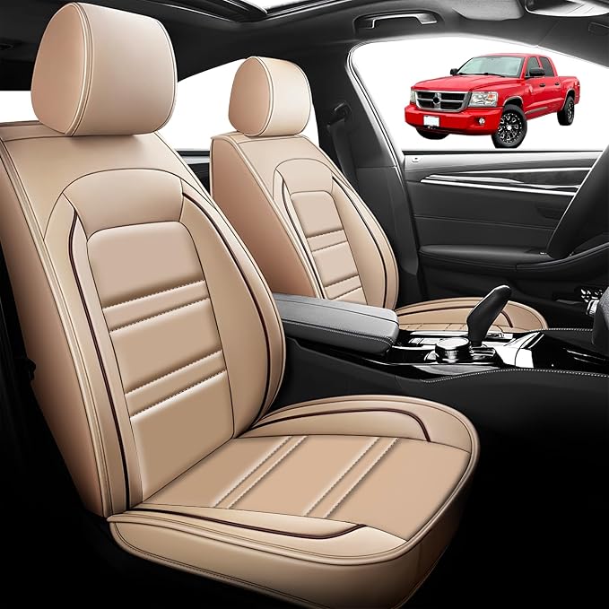 Seat Cover for Dodge Dakota 2000-2011 | Car Seat Covers Front Seats, Waterproof - Image 2