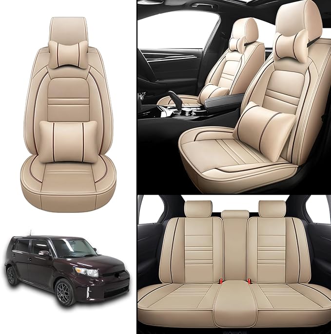 Car Seat Covers for Scion xb 2004-2015 | 5-Seats Seat Covers, Waterproof Seat - Image 2