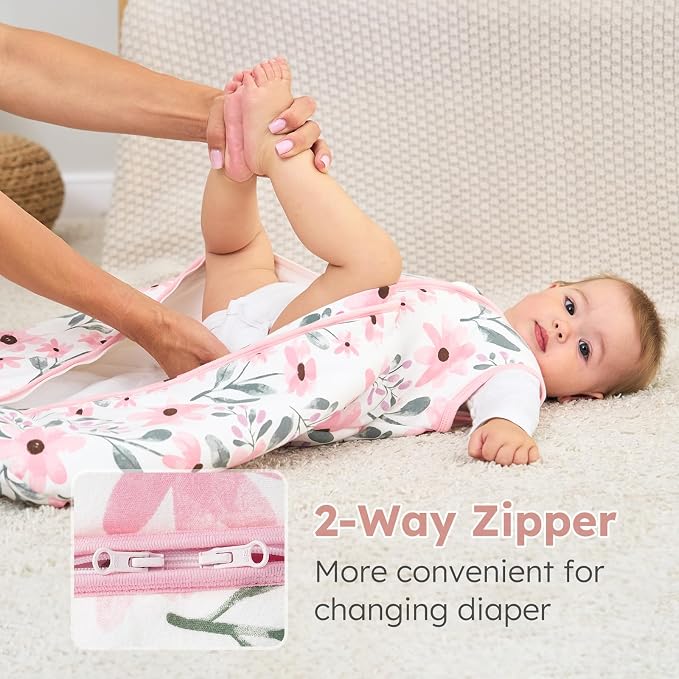 Yoofoss Baby Sleep Sack 6-12 Months, TOG 2.5 Baby Wearable Blanket - Image 4