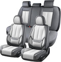 Coverado Car Seat Covers Full Set, Car Seat Protector Waterproof, Nappa Leather by COVERADOAUTO