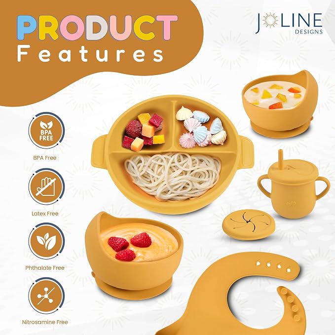 Silicone Baby Feeding Set - Image 4