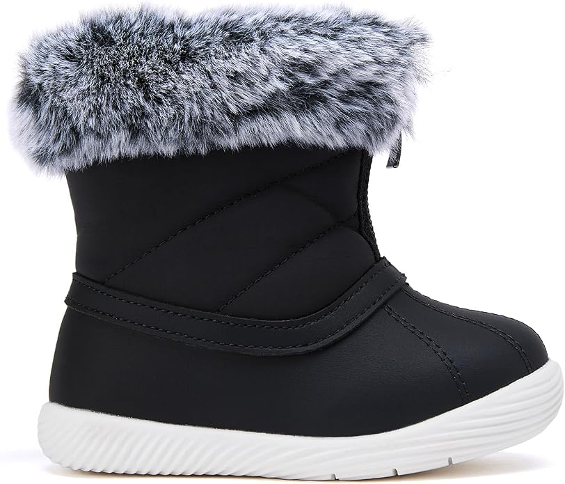 BMCiTYBM Baby Boy Girl Snow Boots Waterproof Winter Warm Booties Nonslip - Image 3