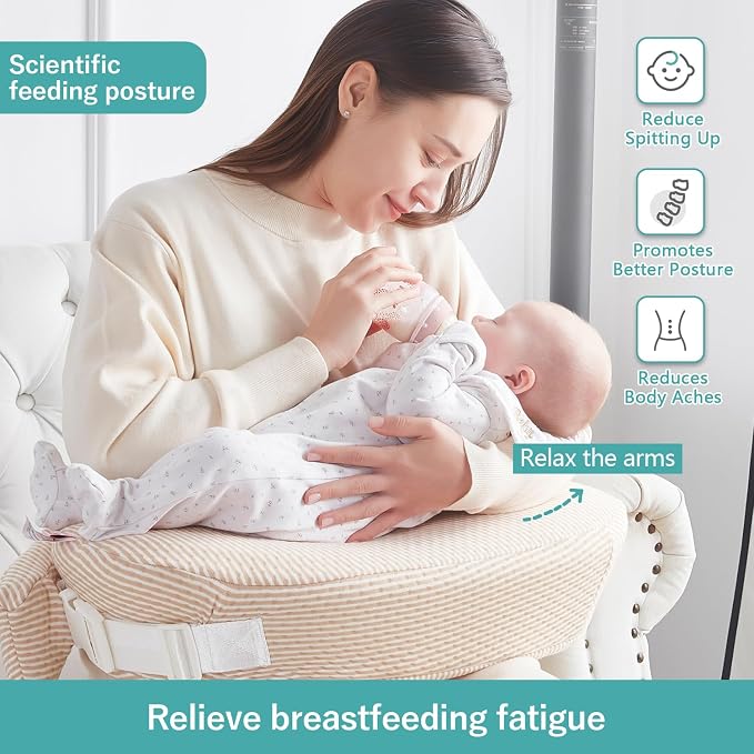 QSTEHEML Nursing Pillow for Breastfeeding - Image 5
