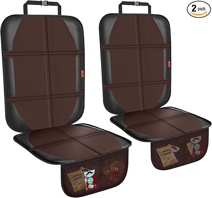 Car Seat Protector, 2 Pack Automotive Seat Protectors Baby Carseat Pad by XHYANGCarSeatProtector