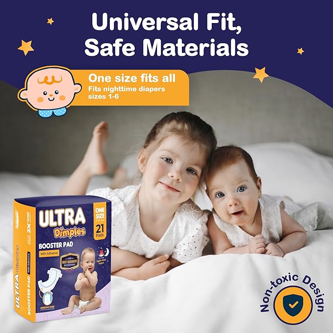 Inspire Ultra Dimples Diaper Booster Pads | Our Most Absorbent Diaper Inserts - Image 6