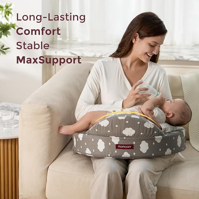 Momcozy Innovative Safety Fence Nursing Pillow - Image 6