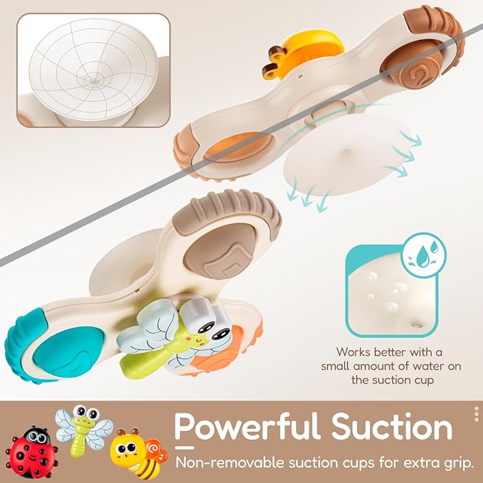 ALASOU 3PCS Pop Suction Cup Spinner Toys - Image 3
