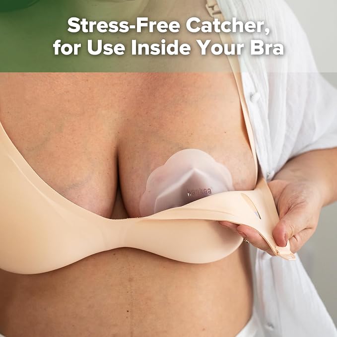 haakaa Petal Soft Silicone Milk Collector丨Discreet Leak-Protection Breast Milk - Image 7