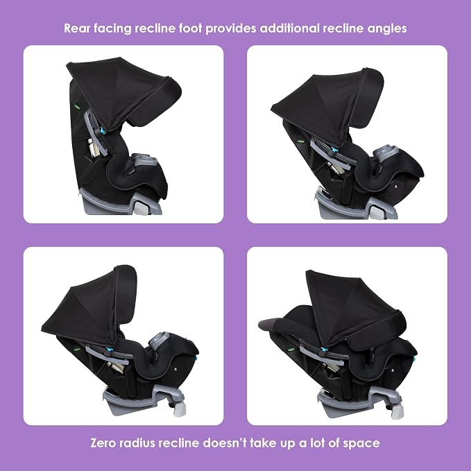 Baby Trend Cover Me™ 4-in-1 Convertible Car Seat, Dark Moon - Image 6