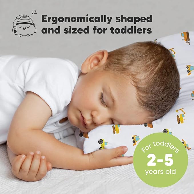 Toddler Pillow with Pillowcase - Image 2