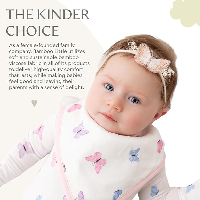 Bamboo Little Soft Baby Footie Pajamas, Baby Clothes, Newborn Sleepers - Image 6