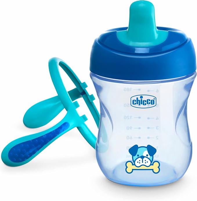 Chicco Semi-Soft Trainer with Bite-Resistant Spout and Spill-Free Lid 7oz.| - Image 5