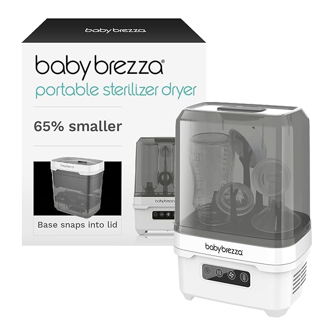 Baby Brezza Portable Baby Bottle Sterilizer Dryer by BabyBrezza