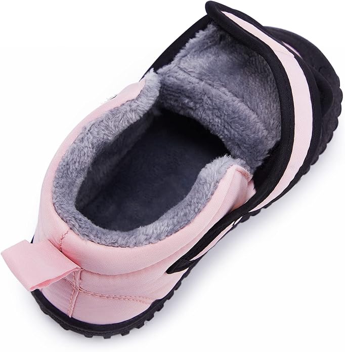 BMCiTYBM Toddler Baby Snow Boots Winter Shoes Boys Girls Cold Weather Baby Faux - Image 4