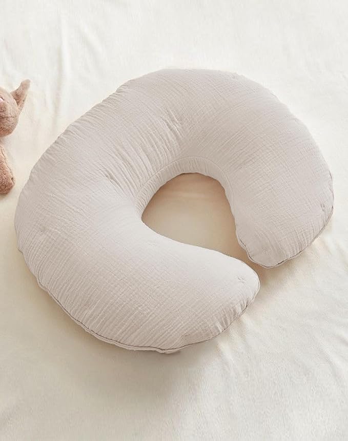 Nursing Pillow Covers, Muslin Nursing Cover - Image 3