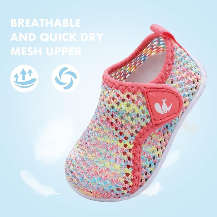 JOINFREE Baby Toddler Water Shoes Boys Girls Sandals Barefoot Kids Breathable - Image 3