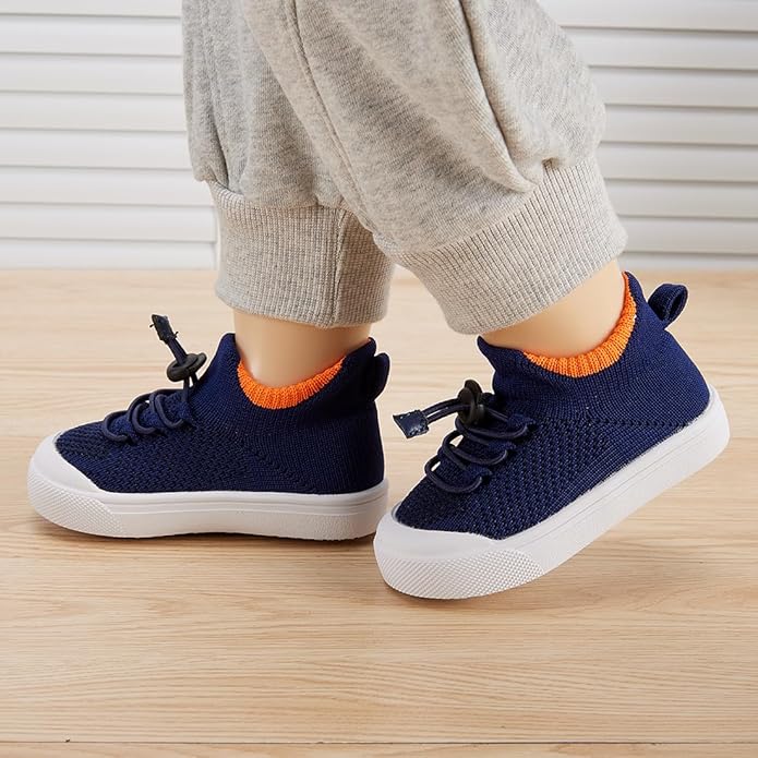 BMCiTYBM Baby Sneakers Girls Boys Lightweight Breathable Mesh First Walkers - Image 2