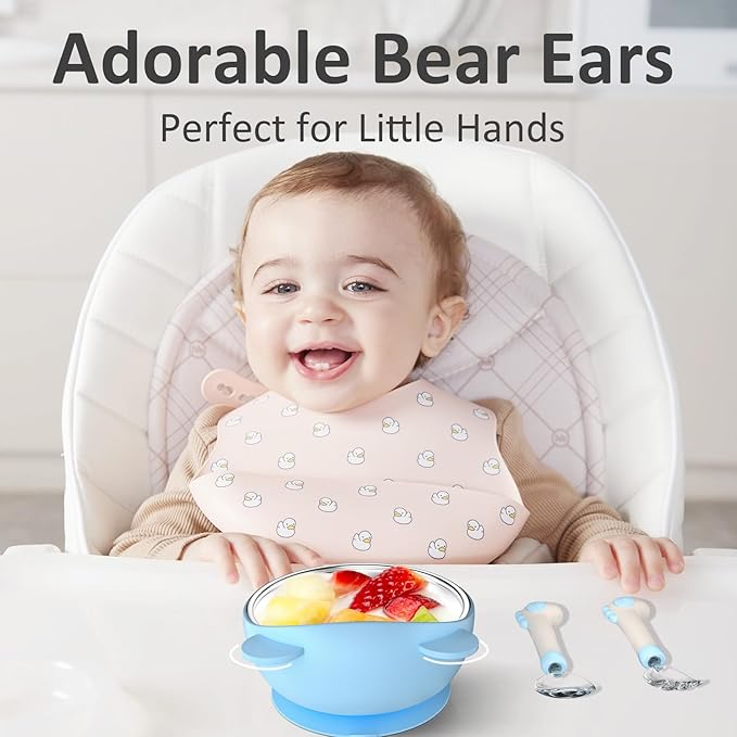 Stainless Steel Baby Bowls - Image 6