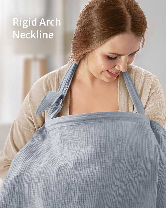 Blissful Diary Muslin Nursing Cover - Image 4