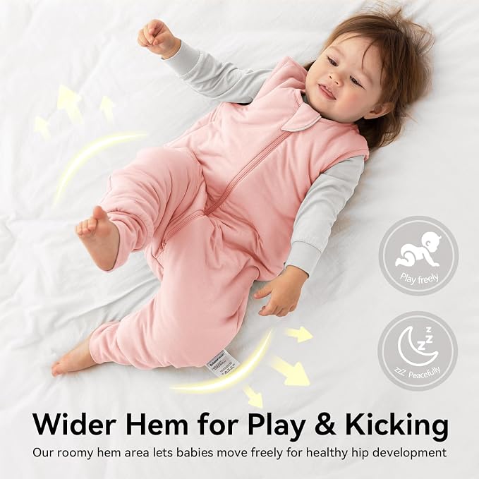 Rayon Made From Bamboo Sleep Sack 6-12 Months 0.5 Tog Ultra Soft Summer Toddler - Image 5