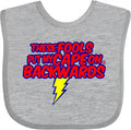 inktastic These Fools Put My Cape on Backwards ® Baby Bib by Inktastic