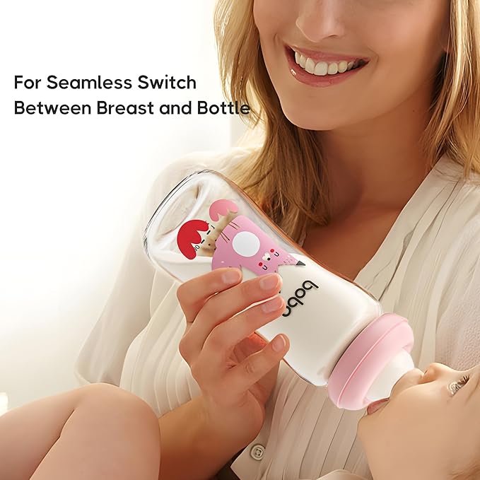 YOHKOH Natural Glass Baby Bottle - Image 2