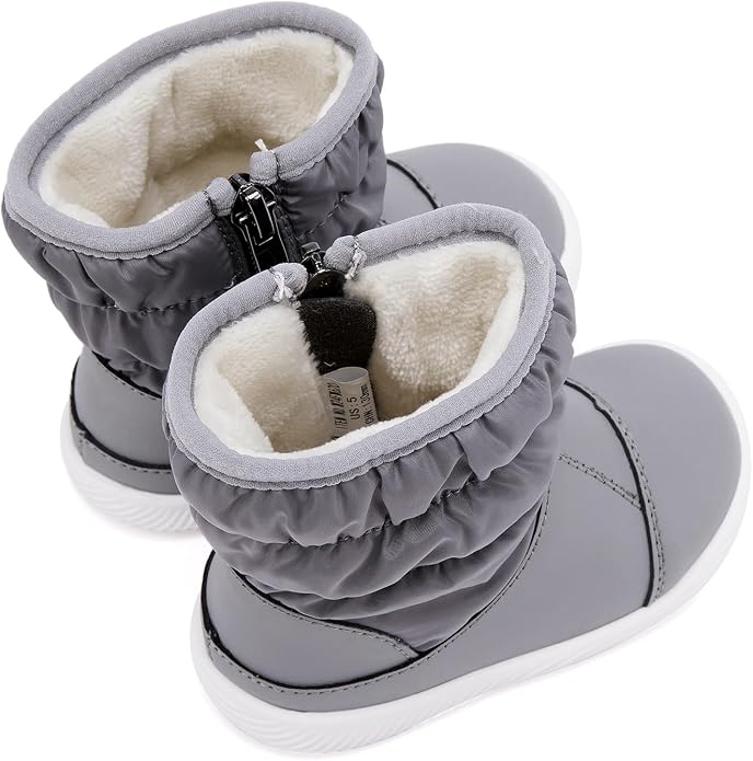 BMCiTYBM Baby Boy Girl Snow Boots Waterproof Winter Warm Booties Nonslip - Image 5