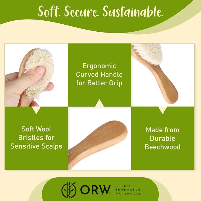ORW OREN’S Baby Hair Brush - Image 6